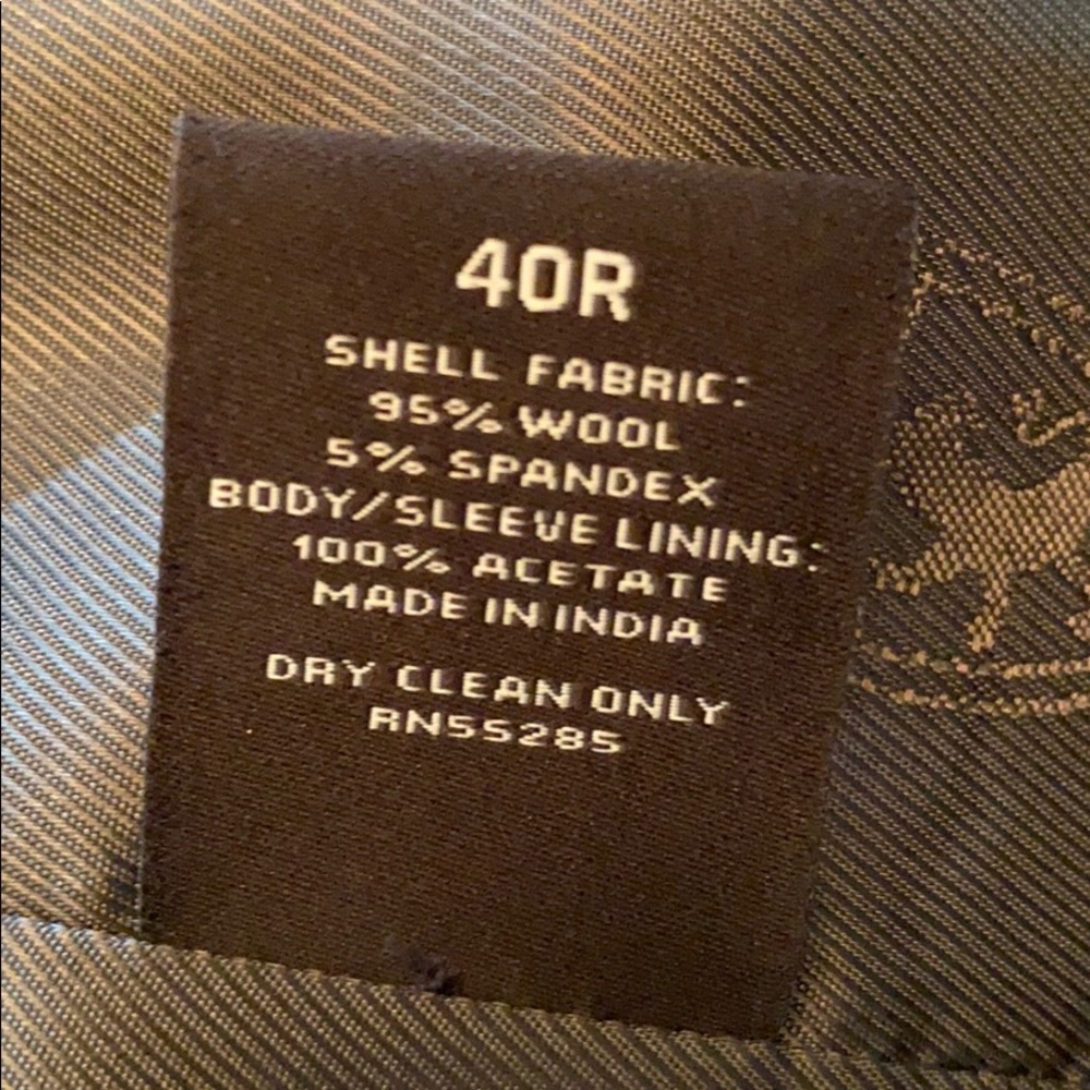 Grey Express wool suit - Picture 3 of 5